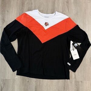 Cincinnati Bengals long sleeve shirt Wear by Erin Andrews XXL